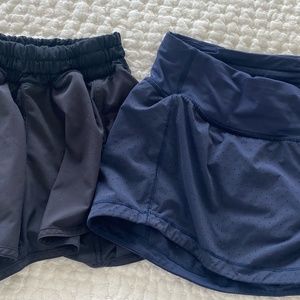 lot Lululemon shorts size 4